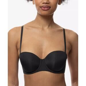 Dorina Women's Michelle Strapless Light Padded Bra Black Size 38D 2141